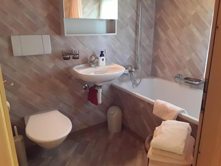 Zwinglis Ferienwohnung Rosi Nesslau Buitenkant foto